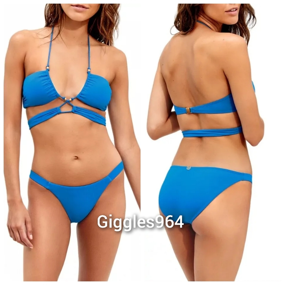 Vix Gi Fany Full Bikini Set Ocean Blue